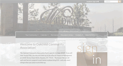 Desktop Screenshot of oakcrestca.com